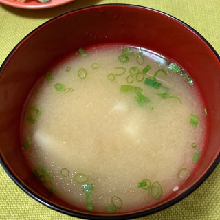 うちのスープ　私の好きなきのこの味噌汁